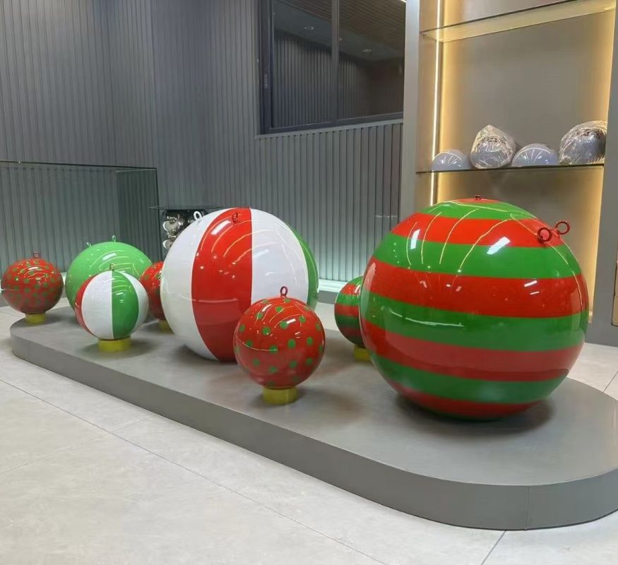 Colourful Stainless Steel Spheres