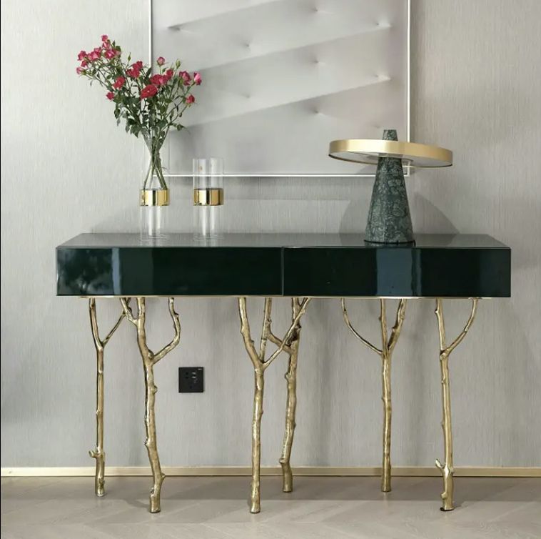 Brass Art Table