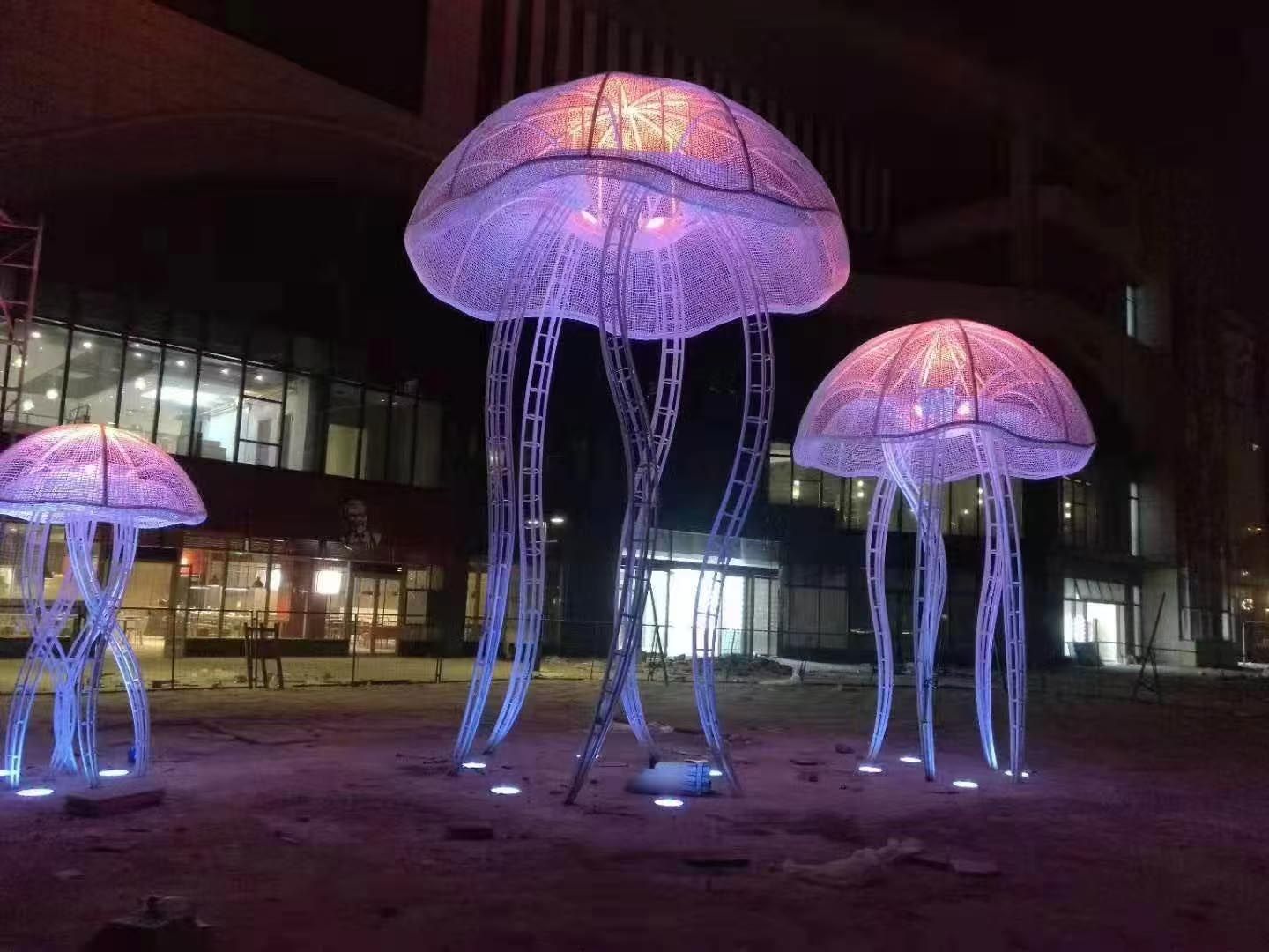 Large Jellyfish Lighting Sculpture