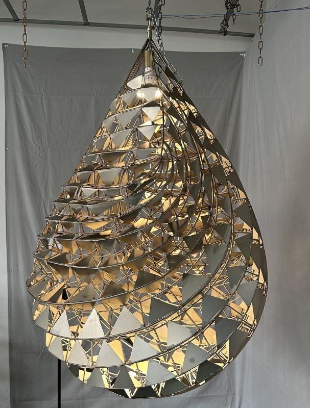 Stainless steel art landscape light
