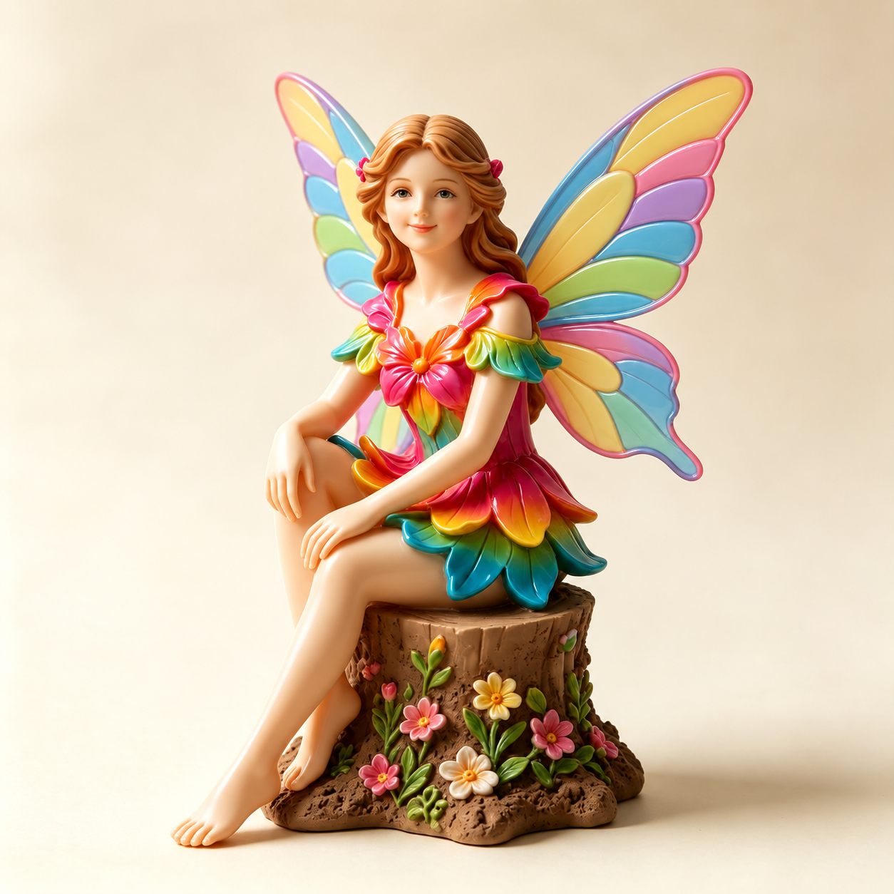 Custom Resin Flower Fairy Figurines